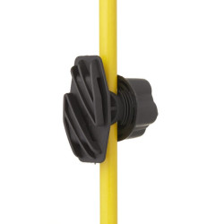 Izoliatorius juodas plastikas 1vnt AKO 441386