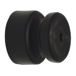 Izoliatorius juodas plastikas super 100212P100