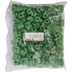 Izoliatorius žalias 8 mm egzaminams 100404P100