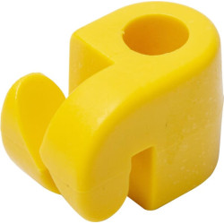 Izoliatorius geltonas 10 mm 100306P100