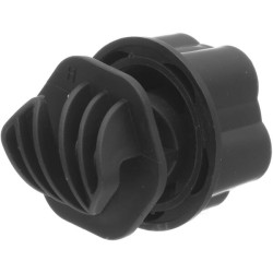 Vielos izoliatorius juodas 20 vnt AKO 441387201