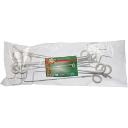 Ofsetinis košės izoliatorius baltas varžto ilgis 450mm 1 vnt AKO 44448