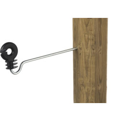 Ofsetinis žiedinis izoliatorius juodas AKO 44310