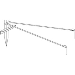 Atraminis laikiklis 022205GAL