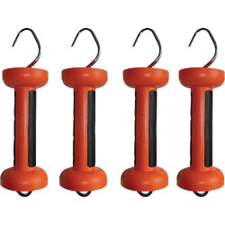 Vartų rankena, Dvi medžiaga, oranžinė, standartinė (4x), Gallagher 055722GAL