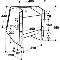 Geriamojo dubenėlio modelis 500 SU1300500