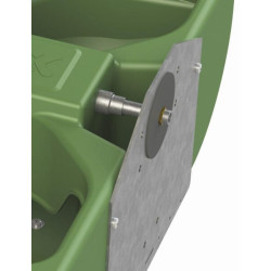 Plastikinis dvigubas plūduriuojantis dubuo S60 VV223619