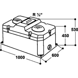 Geriamojo dubenėlio modelis 640 Thermo SU1300640