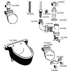 Prisukama kampinė jungtis SU1020039