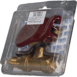 Vožtuvas 3/4" su sandarikliu ir laikikliu SU10200801