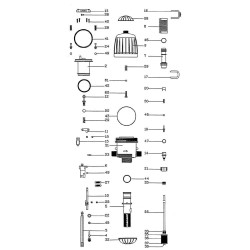 Variklio stūmoklio komplektacija MixRite 1618043106