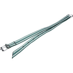 Apykaklė 130x4 cm žalia ir balta Standartinis 803016KR