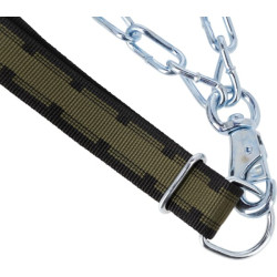 Antkaklis galvijams 130x4cm, su grandine 6mm ir spyruokliniu kabliu 803063KR
