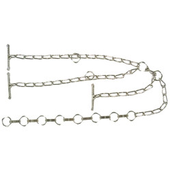 Karvių grandinėlė dviguba 6mm TZ2441