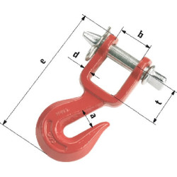 Sukabinimo strypo kablys AH4500