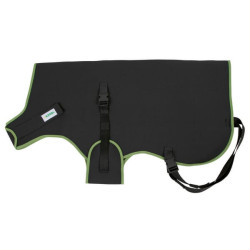 Blauzdų antklodė Premium 80 cm juoda 14158KER