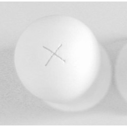 Blauzdos žindukas X baltas, 100mm 5vnt 14535KER