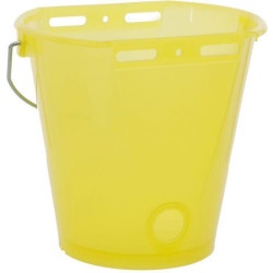 Maitinimo kibiras geltonas skaidrus 8L 14267