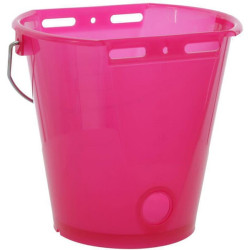 Maitinimo kibiras rožinis skaidrus 8L 14268