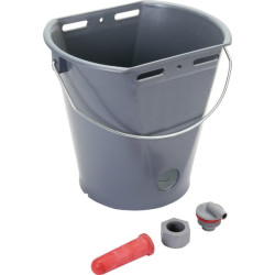 Veršelių maitinimo kibiras plastikinis + žindukas 8L 144KER