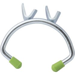 Galvijų nujunkymas metalinis, vidutinis 80x55mm 1321KER