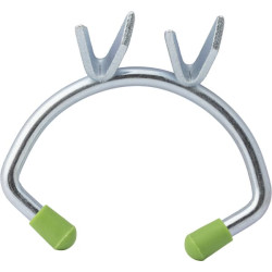 Galvijų nujunkymas metalinis, vidutinis 80x55mm 1321KER