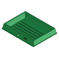 Konteineris 19L 800x600x110mm Suevia SU1601086