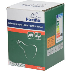 Infared šviesa, 150W, 230V, raudona, Farma 802003FA