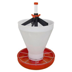 Paršelių lesyklėlė Maxi Hopper Pan, balta VV221076