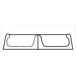 Paršelių lesyklėlė 330 mm 501330FA