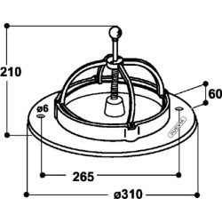 Paršelio dubuo modelis 240 SU1600240