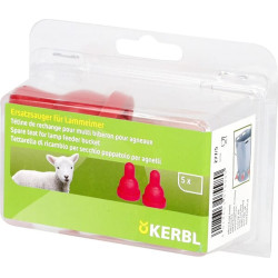 Spenis raudonas ėriukų tiektuvas 5vnt 2775KER