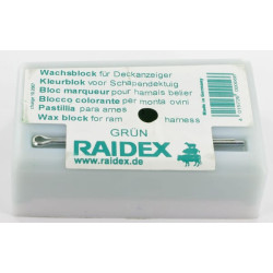 Vaško žymeklio blokelis Raidex Green VV8036