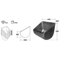 Lesyklėlė 12L Modelis 145 Black 162014507