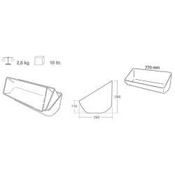 Ilgas lovelis 77cm 13,5l 1620101230