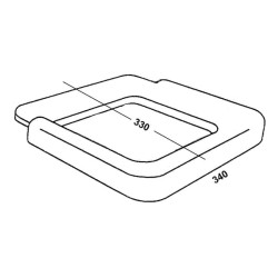 Neišsiliejantis kraštas skirtas 1620-100216 1620100311
