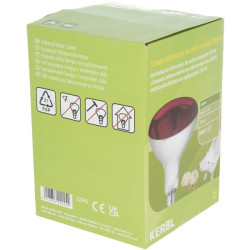 Infraraudonųjų spindulių lempa 250W raudona 22245KER