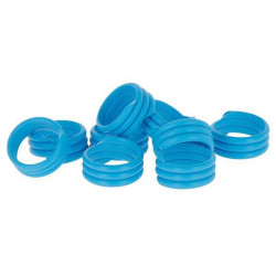 Spiralinės kojų juostos, Ø16mm 20vnt mėlynos spalvos 72103KER