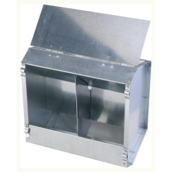 Cinkuota triušių lesykla dviguba 740134A