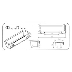 Kabliukas 100cm 42l modelis 1024 1620102403