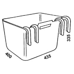 Tiektuvas su stropu 30 l 1620100201
