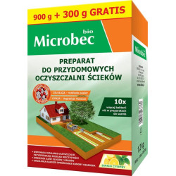 Microbec BIO - nuotekų valymo sistemų aktyvatorius vietoje, 900g + 300g 15941833