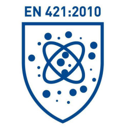 Pirštinės mėlynos vienkartinės Nitrilo gumos 24cm ilgio dydis 7/S Comfort by Semperguard 3000004106