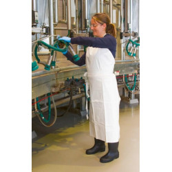 Melžimo prijuostė balta 80x120cm 15148KER