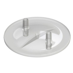 Melžimo indo dangtelis plokščias 13x17mm 151058KER