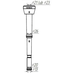 Žiedas guminis silicis, Ø 12mm 15809600203