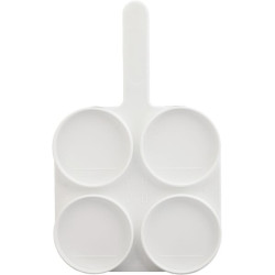 Pieno tyrimo padėklas baltas 1580AM00011