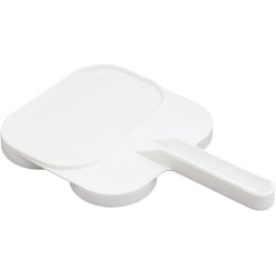 Pieno tyrimo padėklas baltas 1580AM00011