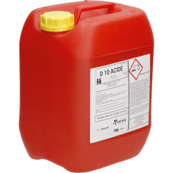 D 10 RŪGŠTIS, 11 kg, Rūgštis ploviklis melžimo įrangos valymui ir nukalkinimui D10ACIDE11