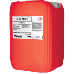 D 10 RŪGŠTIS, 70 kg, Rūgštis ploviklis melžimo įrangos valymui ir nukalkinimui D10ACIDE70